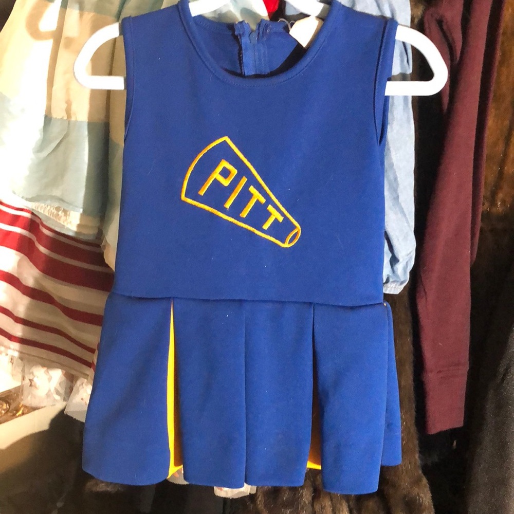 Pitt mini cheerleader outfit a rare find